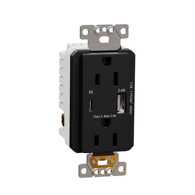 SQR55153BK Schneider Electric  Plugs and Receptacles